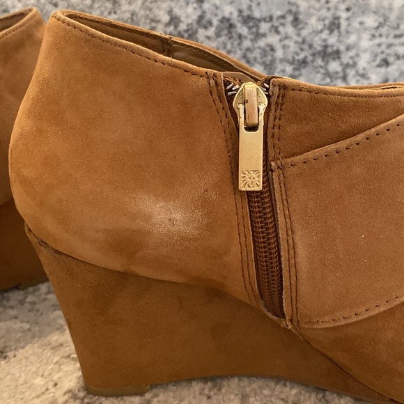 Anne Klein zippered booties - Picture 4 of 7